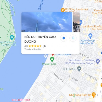 Bến du thuyền Cao Dương - Hồ Chí Minh